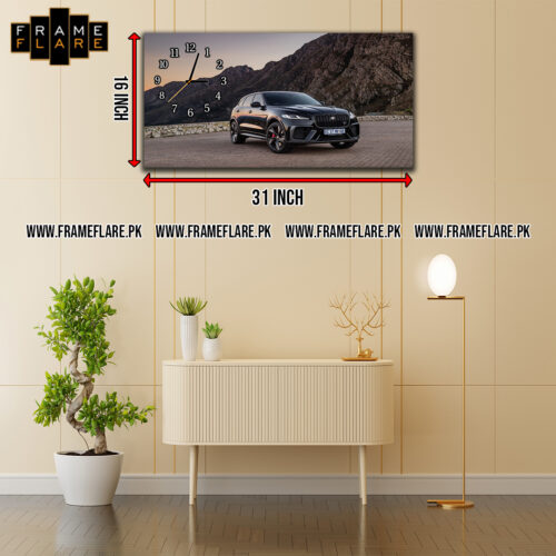 Jaguar F-Pace SVR (Clock Frame)