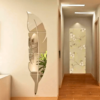 Silver Acrylic Leaf Mirror